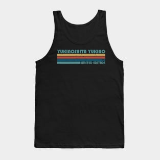 Proud Limited Edition Yukinoshita Name Personalized Retro Styles Tank Top